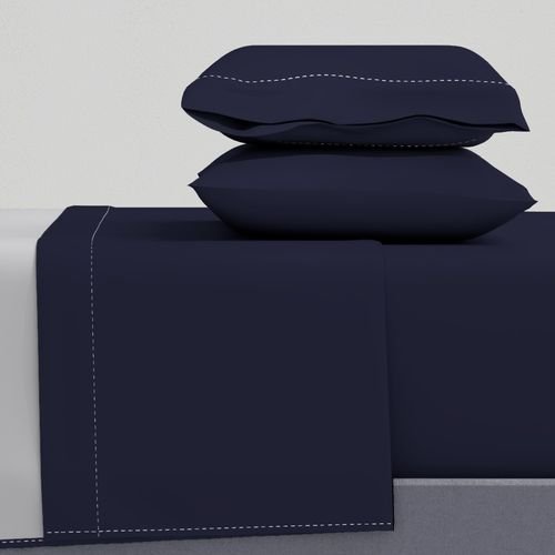Southern Antarctic Ocean Blue Solid Color Interior Collection Design Collection antarctic blue sheet set design