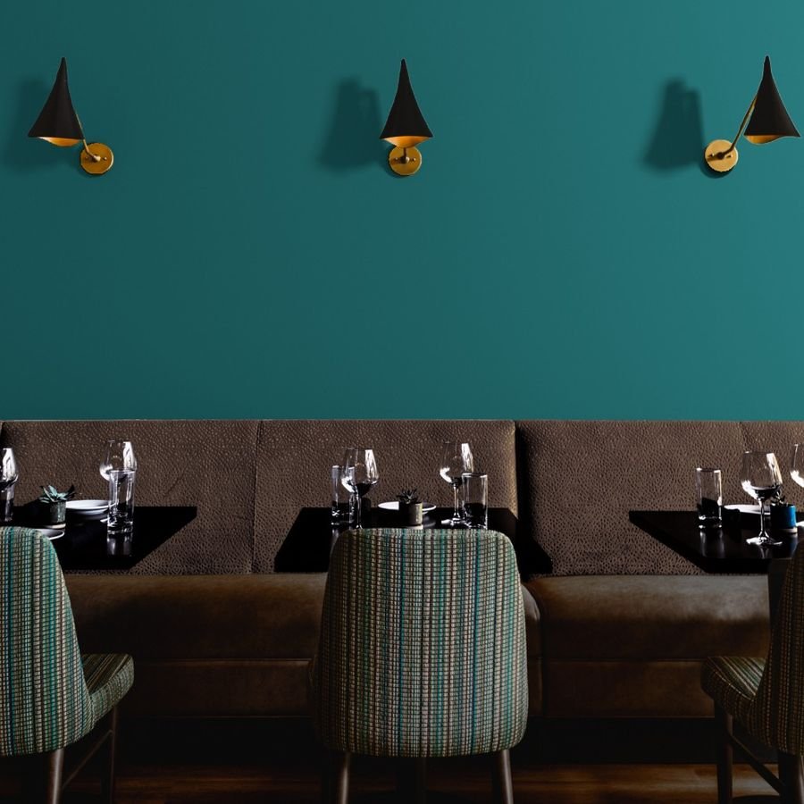 Mediterranean Sea Aqua Blue Solid Color Wallpaper blue color wallpaper