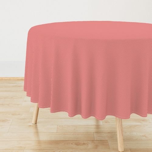 Red Spots on Rose 1/4 Inch Spacing Decor Collection Decor Collection dot pattern tablecloth design