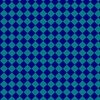 Classic Teal and Navy 1 Inch Diagonal Check
